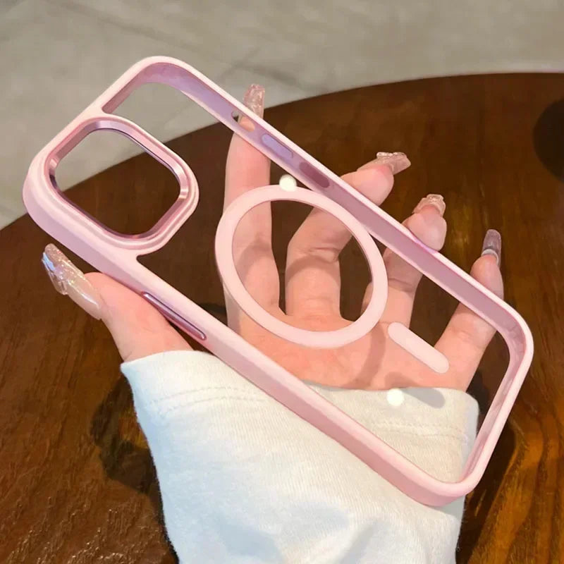 Magnetic Back Cover Case