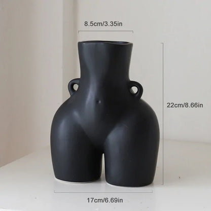 Human Body Ceramics Vases