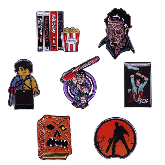 Horror Movie Theme Badges