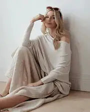 Off Shoulder Draped Jumper