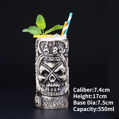 Hawaii Ceramic Tiki Mugs